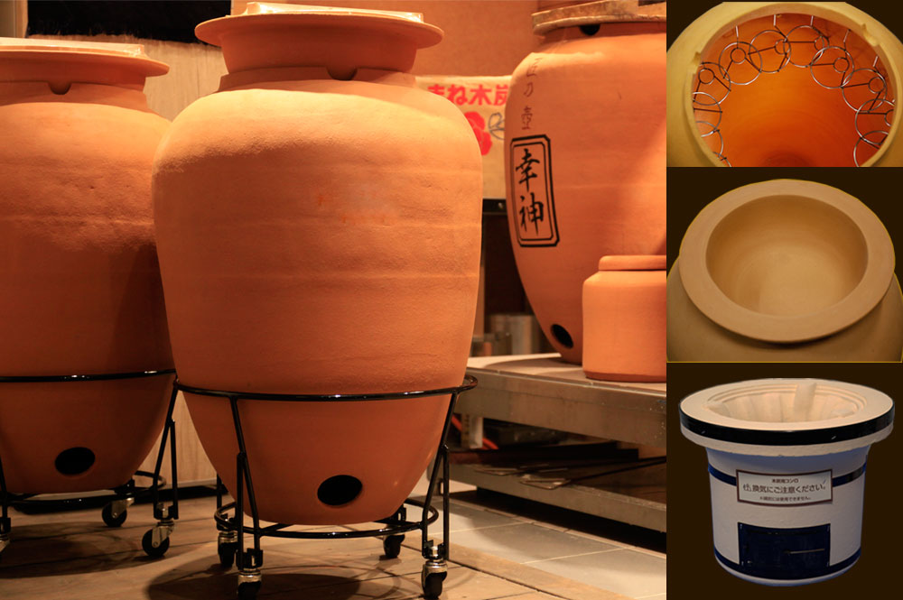 壺焼き芋の壺 - キッチン用品